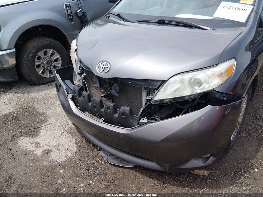 2012 Toyota Sienna VIN 5TDYK3DC6CS178953 IAAI salvage auction — FRONT END, Clear (Oklahoma), sold $1,500 on 2026-07-21 (photo 6)