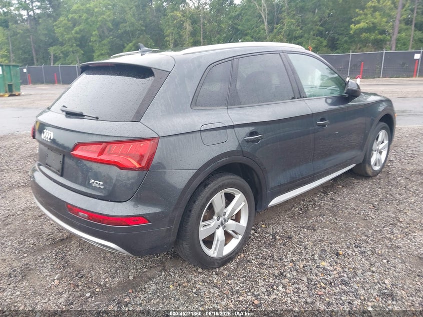 2018 Audi Q5 VIN WA1ANAFY6J2203080 IAAI salvage auction — LEFT SIDE, Salvage (South Carolina), sold $5,400 on 2026-07-29 (photo 4)