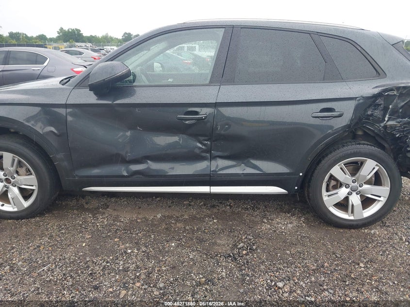 2018 Audi Q5 VIN WA1ANAFY6J2203080 IAAI salvage auction — LEFT SIDE, Salvage (South Carolina), sold $5,400 on 2026-07-29 (photo 6)