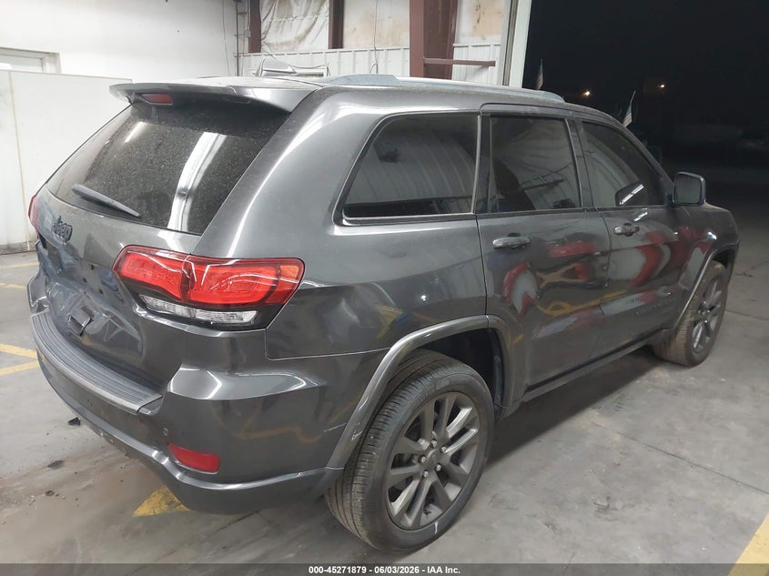 2016 Jeep Grand cherokee VIN 1C4RJEBG1GC480067 IAAI salvage auction — REAR END, Salvage Title, sold $4,250 on 2026-07-17 (photo 4)
