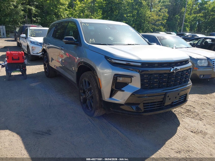 2026 Chevrolet Traverse VIN 1GNEVLKSXTJ151179 IAAI salvage auction — REAR END, Salvage Title, sold $20,600 on 2026-07-29 (photo 1)