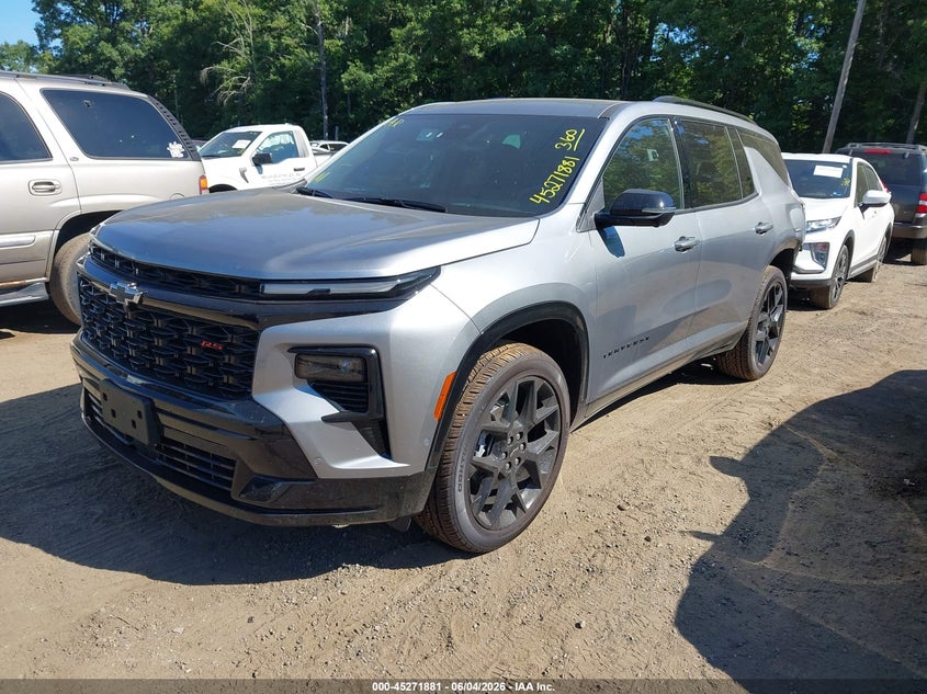 2026 Chevrolet Traverse VIN 1GNEVLKSXTJ151179 IAAI salvage auction — REAR END, Salvage Title, sold $20,600 on 2026-07-29 (photo 2)