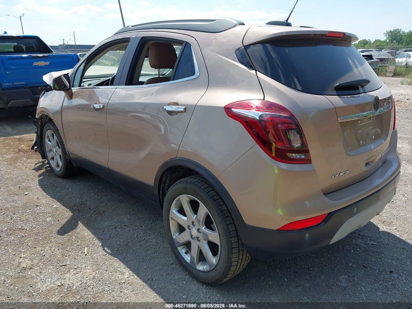 2018 Buick Encore VIN KL4CJDSB4JB570468 IAAI salvage auction — FRONT END, Clear (Michigan), sold $475 on 2026-07-16 (photo 3)