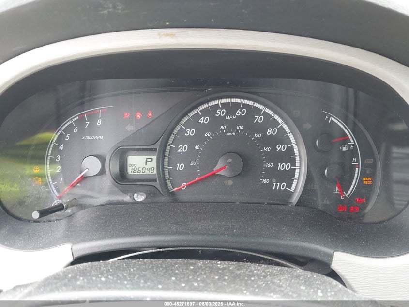 2012 Toyota Sienna VIN 5TDKK3DC3CS210540 IAAI salvage auction — FRONT END, Salvage Title, sold $2,100 on 2026-07-14 (photo 7)
