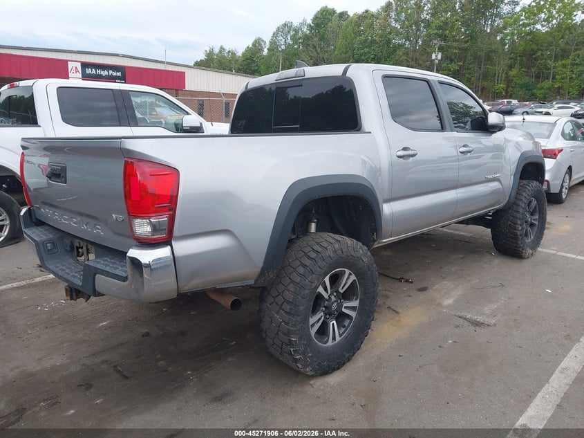 2017 Toyota Tacoma VIN 5TFCZ5AN3HX077605 IAAI salvage auction — FRONT END, Salvage (North Carolina), sold $8,300 on 2026-07-31 (photo 4)