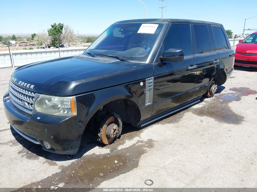 2010 Land rover RANGE ROVER VIN SALMF1E45AA308092 IAAI salvage auction — NORMAL WEAR, Clear (New Mexico), sold $275 on 2026-07-13 (photo 2)