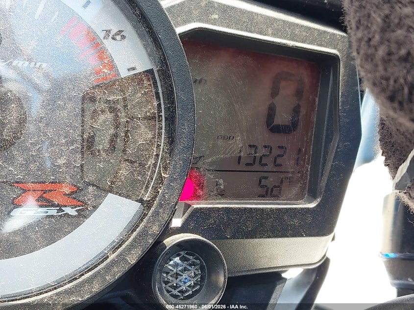 2009 Suzuki Gsx-r750 VIN JS1GR7LAX92102399 IAAI salvage auction — FRONT END, Salvage (Texas), sold $1,750 on 2026-07-07 (photo 7)