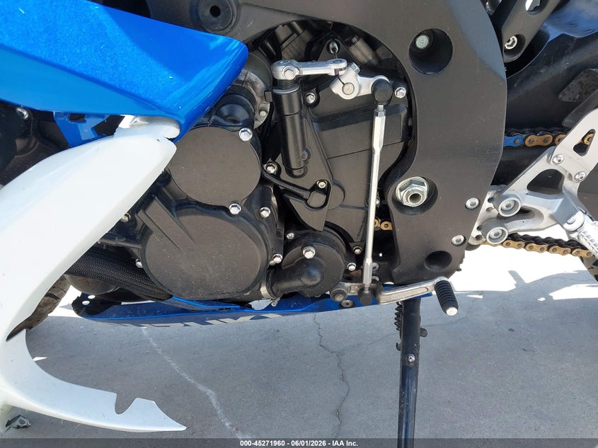 2009 Suzuki Gsx-r750 VIN JS1GR7LAX92102399 IAAI salvage auction — FRONT END, Salvage (Texas), sold $1,750 on 2026-07-07 (photo 9)