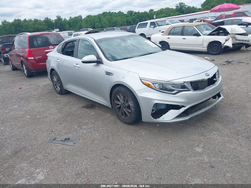 2020 Kia Optima VIN 5XXGT4L31LG416533 IAAI salvage auction — THEFT, Salvage - Greater Than 75% (Maryland), sold $825 on 2026-07-30 (photo 1)