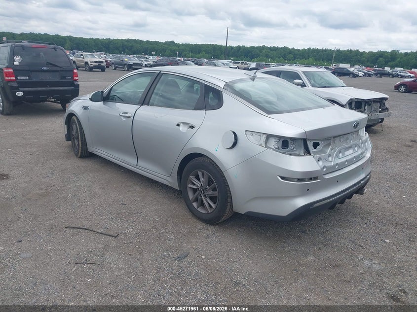 2020 Kia Optima VIN 5XXGT4L31LG416533 IAAI salvage auction — THEFT, Salvage - Greater Than 75% (Maryland), sold $825 on 2026-07-30 (photo 3)