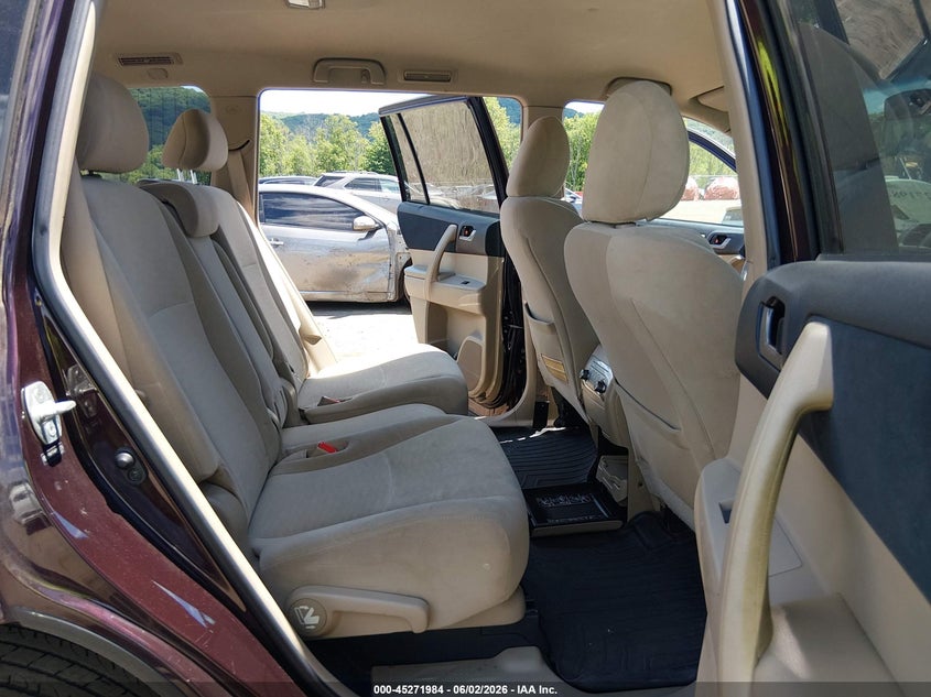 2013 Toyota Highlander VIN 5TDBK3EH4DS211174 IAAI salvage auction — FRONT END, Salvage Title, sold $4,150 on 2026-07-09 (photo 8)