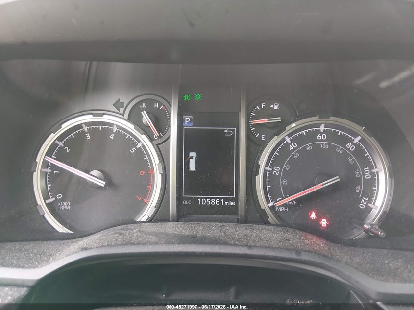 2022 Toyota 4runner VIN JTERU5JR3N5993604 IAAI salvage auction — REAR END, Salvage Title, sold $20,800 on 2026-07-22 (photo 7)