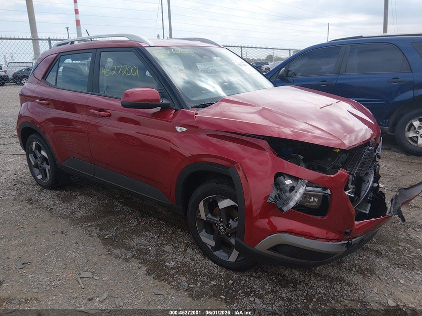 2025 Hyundai Venue VIN KMHRC8A34SU416629 IAAI salvage auction — FRONT END, Salvage Title, sold $5,850 on 2026-07-15 (photo 1)