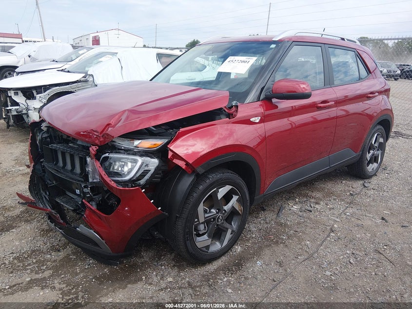 2025 Hyundai Venue VIN KMHRC8A34SU416629 IAAI salvage auction — FRONT END, Salvage Title, sold $5,850 on 2026-07-15 (photo 2)