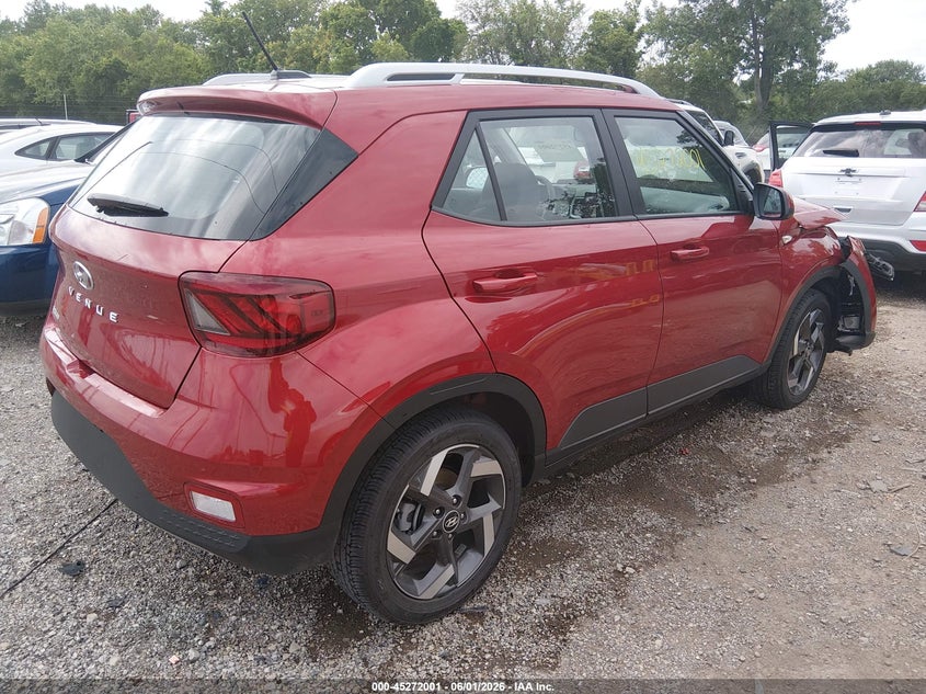 2025 Hyundai Venue VIN KMHRC8A34SU416629 IAAI salvage auction — FRONT END, Salvage Title, sold $5,850 on 2026-07-15 (photo 4)