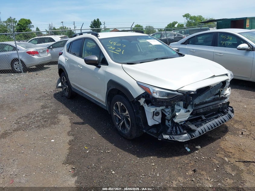 2025 Subaru VIN JF2GUHDC0S8344083 IAAI salvage auction — FRONT END, Salvage (Virginia), sold $4,550 on 2026-08-01 (photo 1)