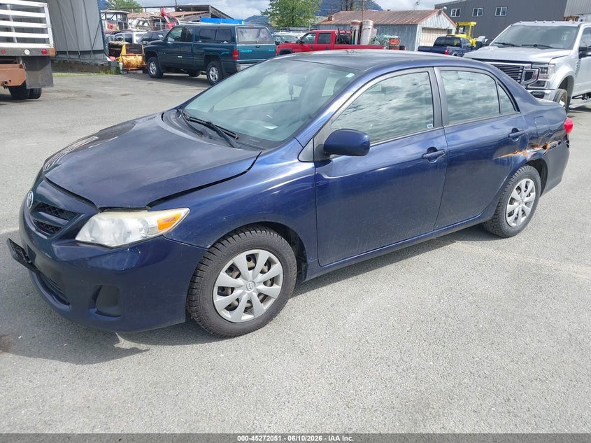 2011 Toyota Corolla VIN JTDBU4EE8B9162658 IAAI salvage auction — LEFT REAR, Bill Of Sale (Alaska), sold $25 on 2026-07-24 (photo 2)