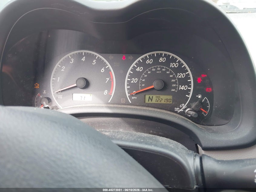 2011 Toyota Corolla VIN JTDBU4EE8B9162658 IAAI salvage auction — LEFT REAR, Bill Of Sale (Alaska), sold $25 on 2026-07-24 (photo 7)