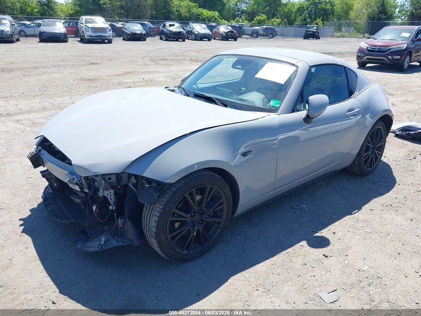 2024 Mazda Mx-5 VIN JM1NDAM79R0607275 IAAI salvage auction — FRONT END, Salvage (Virginia), sold $5,750 on 2026-07-07 (photo 2)