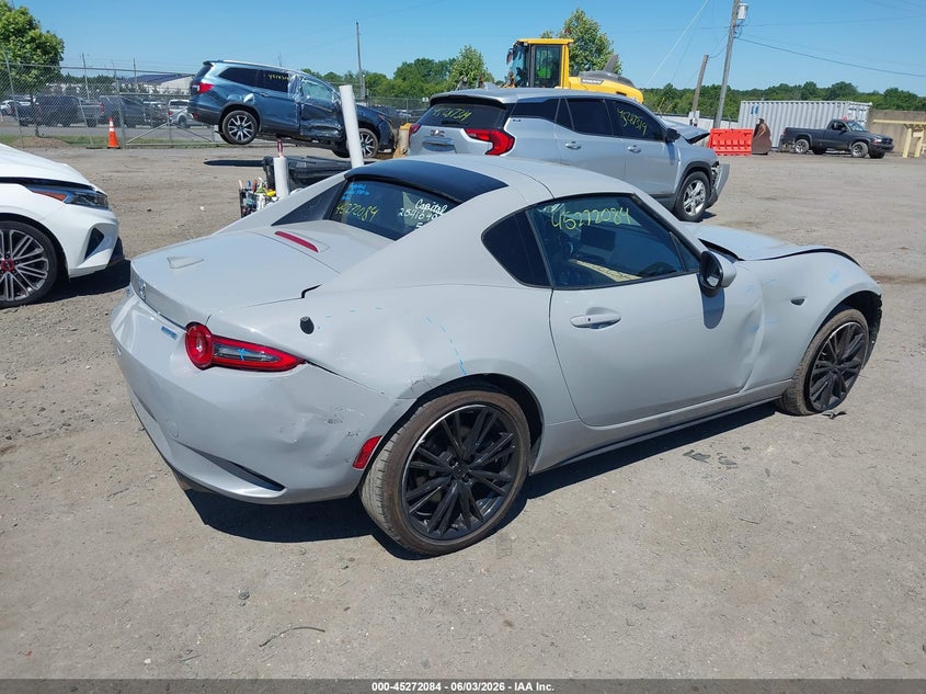 2024 Mazda Mx-5 VIN JM1NDAM79R0607275 IAAI salvage auction — FRONT END, Salvage (Virginia), sold $5,750 on 2026-07-07 (photo 4)
