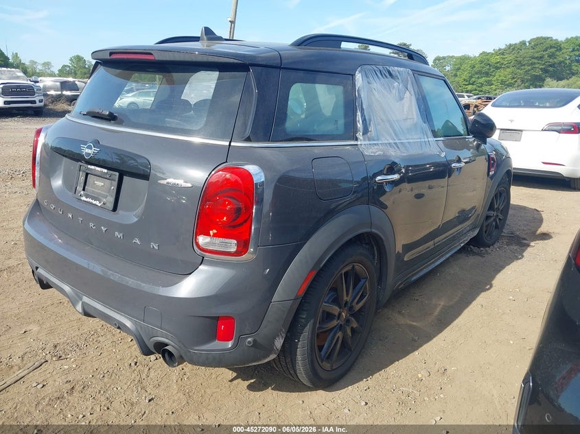 2020 Mini Countryman VIN WMZYZ9C03L3M10688 IAAI salvage auction — WATER/FLOOD, Salvage Title, sold $3,950 on 2026-07-07 (photo 4)