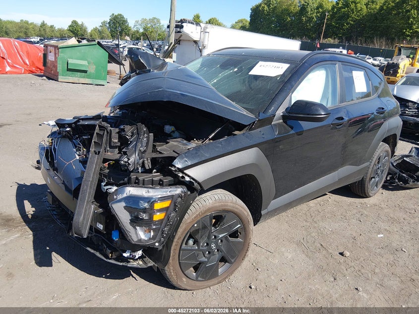 2026 Hyundai Kona VIN KM8HFCABXTU448614 IAAI salvage auction — FRONT END, Salvage (Pennsylvania), sold $3,000 on 2026-07-28 (photo 2)
