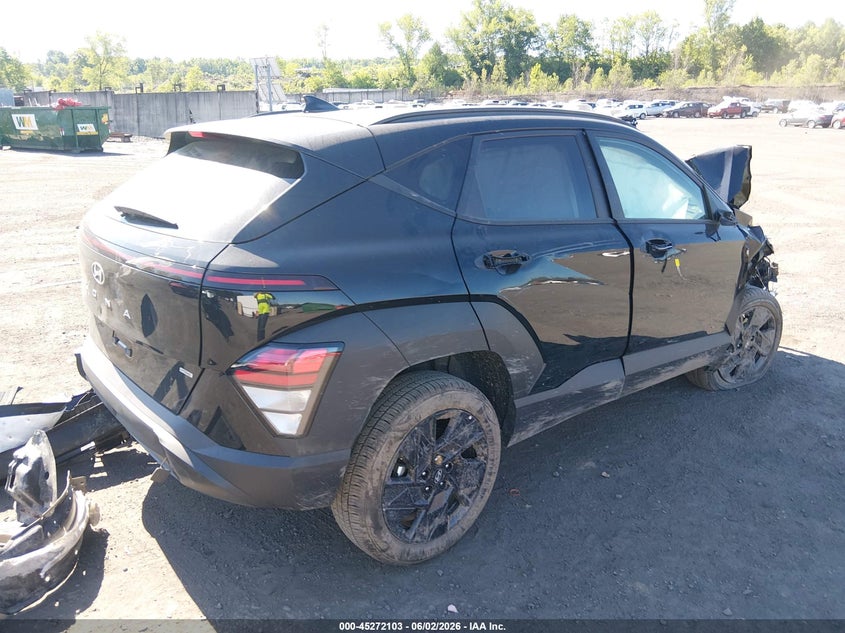 2026 Hyundai Kona VIN KM8HFCABXTU448614 IAAI salvage auction — FRONT END, Salvage (Pennsylvania), sold $3,000 on 2026-07-28 (photo 4)