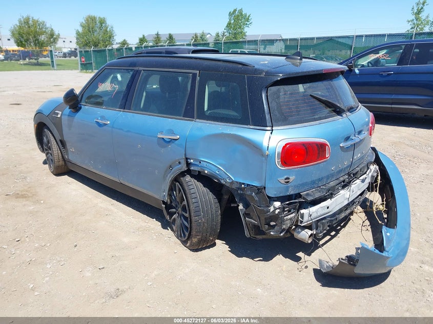 2017 Mini Clubman VIN WMWLU1C54H2F26890 IAAI salvage auction — FRONT & REAR, Salvage Title, sold $850 on 2026-07-14 (photo 3)