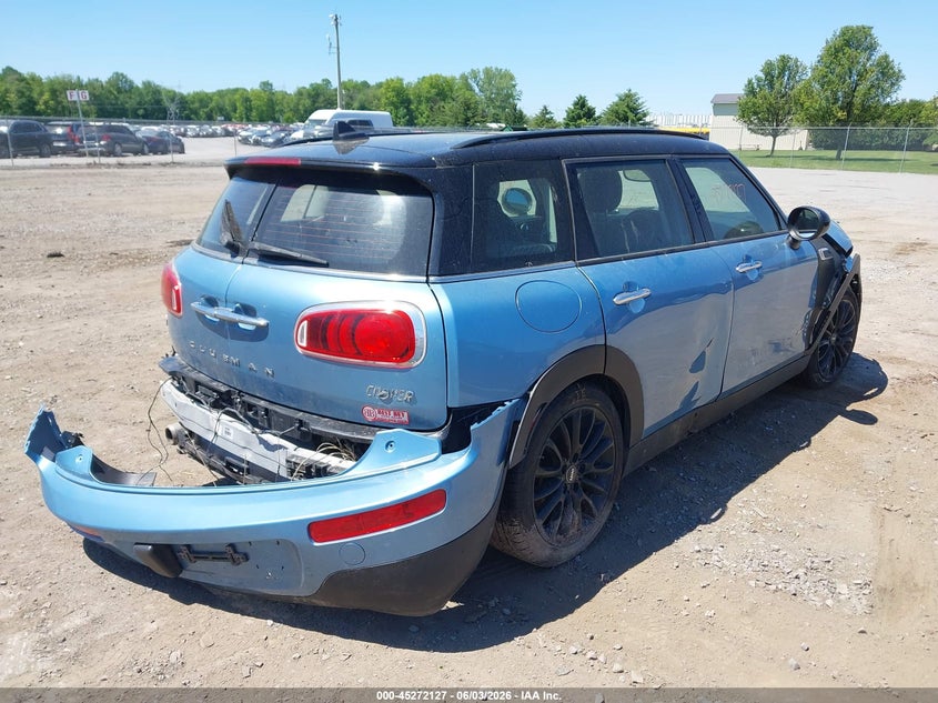 2017 Mini Clubman VIN WMWLU1C54H2F26890 IAAI salvage auction — FRONT & REAR, Salvage Title, sold $850 on 2026-07-14 (photo 4)
