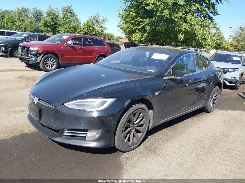 2018 Tesla Model s VIN 5YJSA1E26JF259102 IAAI salvage auction — FRONT END, Salvage Title, sold $3,750 on 2026-07-27 (photo 2)