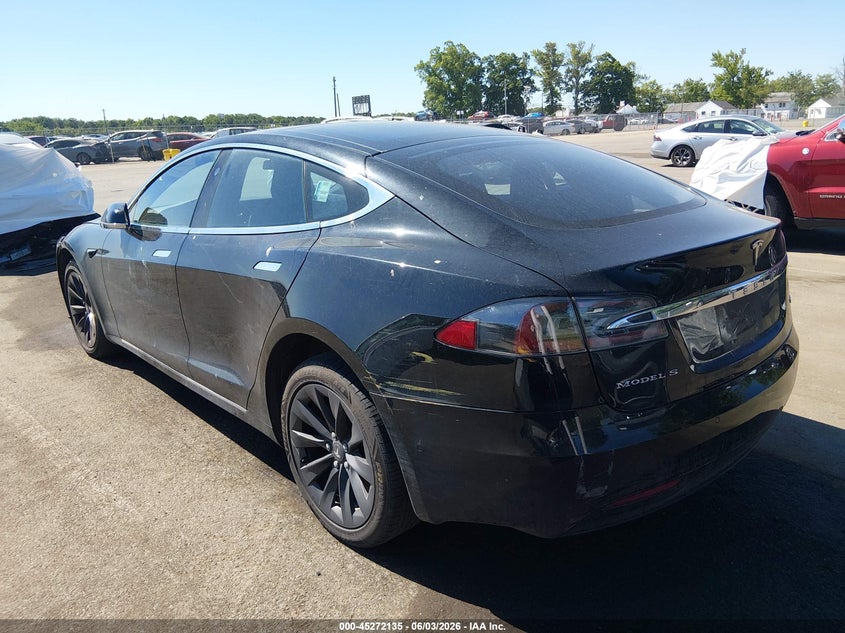 2018 Tesla Model s VIN 5YJSA1E26JF259102 IAAI salvage auction — FRONT END, Salvage Title, sold $3,750 on 2026-07-27 (photo 3)