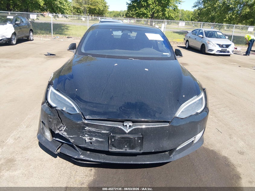 2018 Tesla Model s VIN 5YJSA1E26JF259102 IAAI salvage auction — FRONT END, Salvage Title, sold $3,350 on 2026-07-24 (photo 6)