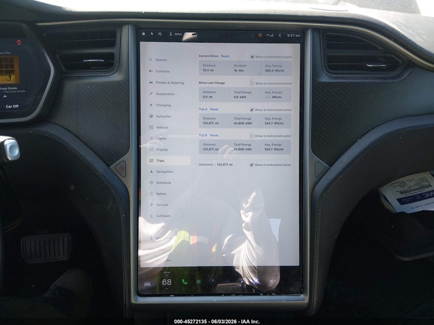 2018 Tesla Model s VIN 5YJSA1E26JF259102 IAAI salvage auction — FRONT END, Salvage Title, sold $3,350 on 2026-07-24 (photo 7)