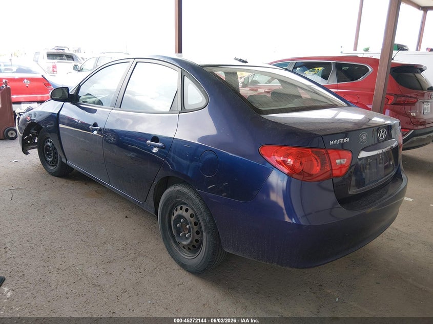 2010 Hyundai Elantra VIN KMHDU4AD7AU094124 IAAI salvage auction — FRONT END, Salvage (Texas), sold $400 on 2026-07-08 (photo 3)
