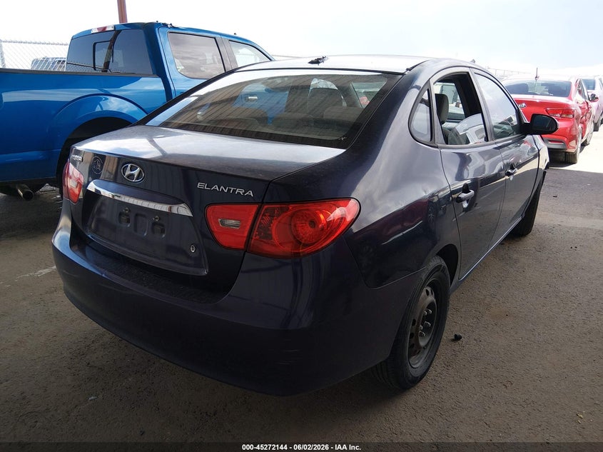 2010 Hyundai Elantra VIN KMHDU4AD7AU094124 IAAI salvage auction — FRONT END, Salvage (Texas), sold $400 on 2026-07-08 (photo 4)
