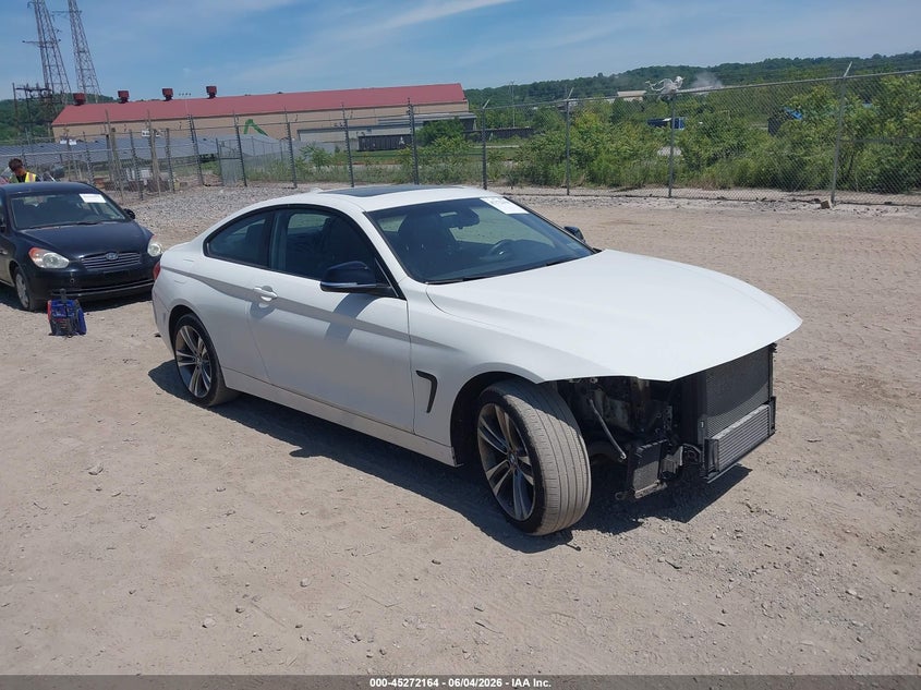 2015 BMW 4er VIN WBA3N9C56FK246264 IAAI salvage auction — FRONT END, Salvage (Pennsylvania), sold $2,850 on 2026-08-04 (photo 1)