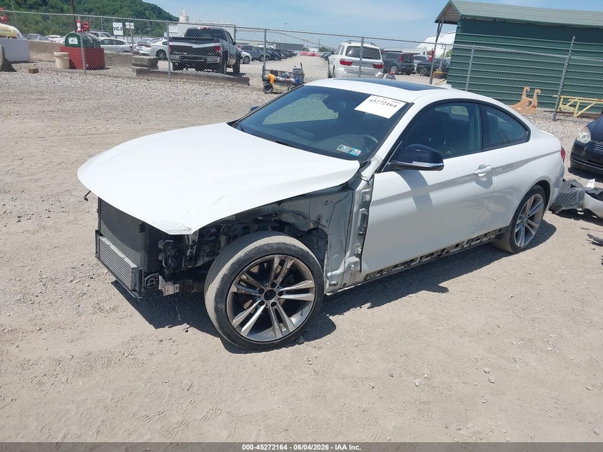 2015 BMW 4er VIN WBA3N9C56FK246264 IAAI salvage auction — FRONT END, Salvage (Pennsylvania), sold $2,850 on 2026-08-04 (photo 2)