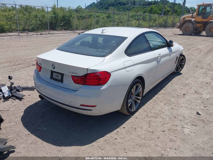 2015 BMW 4er VIN WBA3N9C56FK246264 IAAI salvage auction — FRONT END, Salvage (Pennsylvania), sold $2,850 on 2026-08-04 (photo 4)