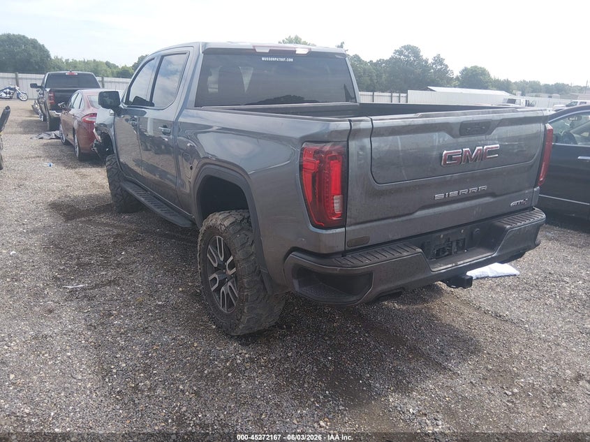 2021 Gmc SIERRA VIN 3GTU9EET9MG404374 IAAI salvage auction — LEFT FRONT, Salvage Title, sold $9,100 on 2026-07-23 (photo 3)