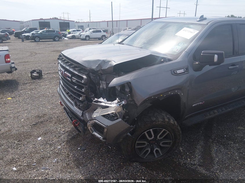 2021 Gmc SIERRA VIN 3GTU9EET9MG404374 IAAI salvage auction — LEFT FRONT, Salvage Title, sold $9,100 on 2026-07-23 (photo 6)
