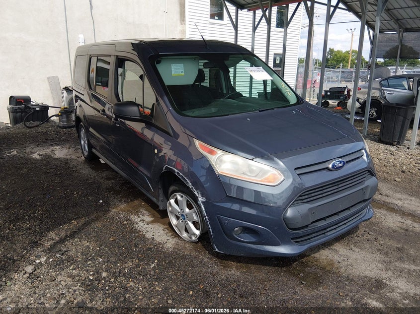 2014 Ford Transit VIN NM0GS9F70E1152702 IAAI salvage auction — FRONT END, Salvage Title, sold $1,200 on 2026-07-13 (photo 1)