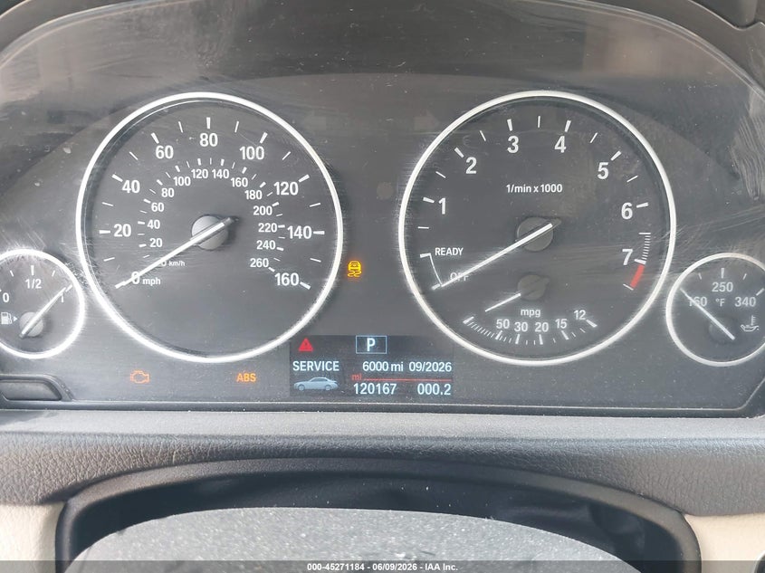 2016 BMW 3er VIN WBA8E1G5XGNT38382 IAAI salvage auction — REAR END, Original (Texas), sold $1,600 on 2026-07-29 (photo 7)