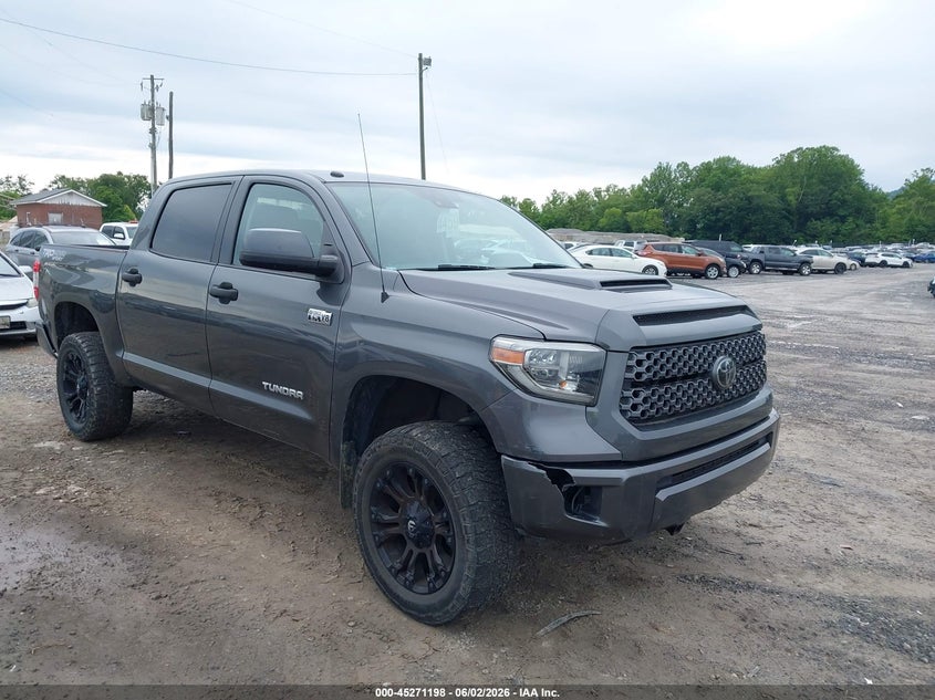 2018 Toyota Tundra VIN 5TFDW5F16JX758866 IAAI salvage auction — RIGHT FRONT, Salvage (Idaho), sold $14,150 on 2026-07-31 (photo 1)