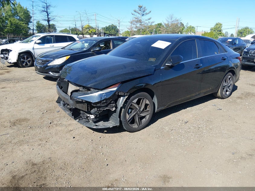 2021 Hyundai Elantra VIN 5NPLP4AG5MH041289 IAAI salvage auction — FRONT END, Salvage Title, sold $3,400 on 2026-07-20 (photo 2)