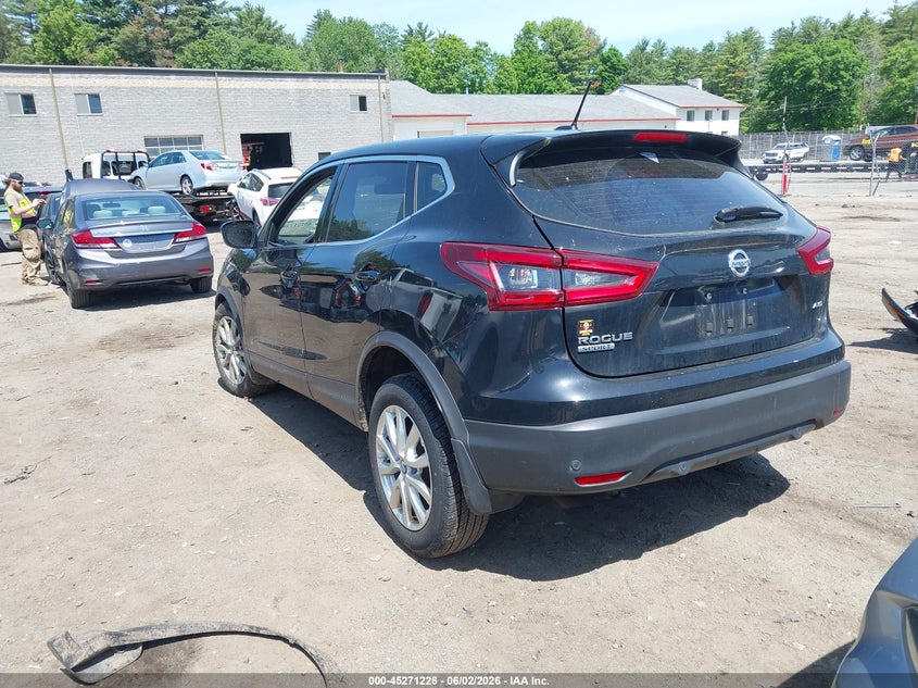 2022 Nissan Rogue VIN JN1BJ1AW5NW683304 IAAI salvage auction — FRONT END, Salvage Title, sold $575 on 2026-07-24 (photo 3)