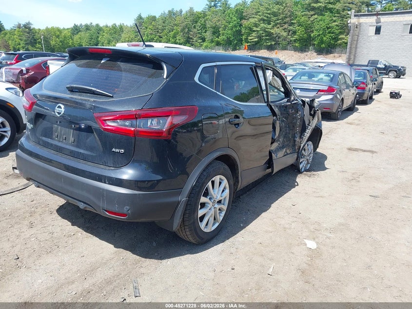 2022 Nissan Rogue VIN JN1BJ1AW5NW683304 IAAI salvage auction — FRONT END, Salvage Title, sold $575 on 2026-07-24 (photo 4)