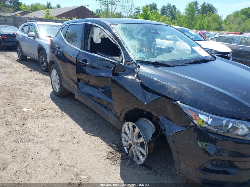 2022 Nissan Rogue VIN JN1BJ1AW5NW683304 IAAI salvage auction — FRONT END, Salvage Title, sold $575 on 2026-07-24 (photo 6)