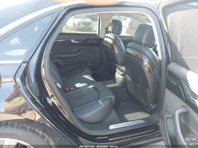 2017 Audi A8 VIN WAU44AFD7HN012762 IAAI salvage auction — FRONT END, Salvage Title, sold $7,850 on 2026-07-30 (photo 8)
