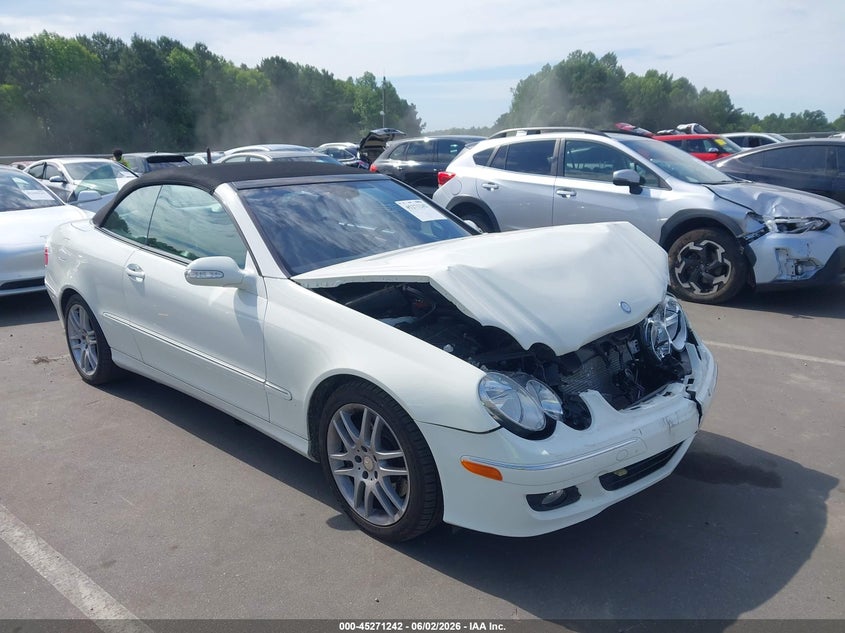 2009 Mercedes-benz Clk-klasse VIN WDBTK56F39T103200 IAAI salvage auction — FRONT END, Salvage (North Carolina), sold $675 on 2026-07-16 (photo 1)