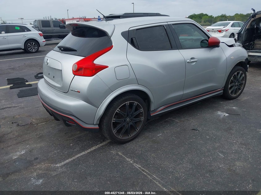 2013 Nissan Juke VIN JN8AF5MV1DT229446 IAAI salvage auction — FRONT END, Salvage Title, sold $700 on 2026-07-09 (photo 4)